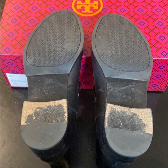 Tory Burch “Miller”Bootie Black Leather size 6 1/2 - Picture 9 of 13